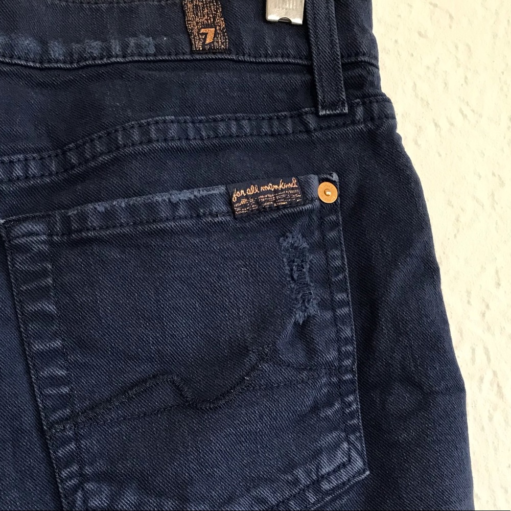 7 For All Mankind Denim Cutt Off - Picture 15 of 16